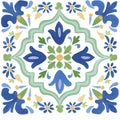 Floral Kaleidoscope Fabric Panel 11