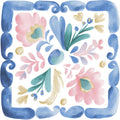 Floral Kaleidoscope Fabric Panel 18