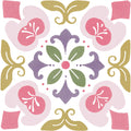 Floral Kaleidoscope Fabric Panel 33