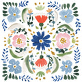 Floral Kaleidoscope Fabric Panel 49