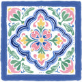 Floral Kaleidoscope Fabric Panel 7
