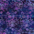 Bouquet Purple Evanescence Cotton 43/44 Fabric Per Yard