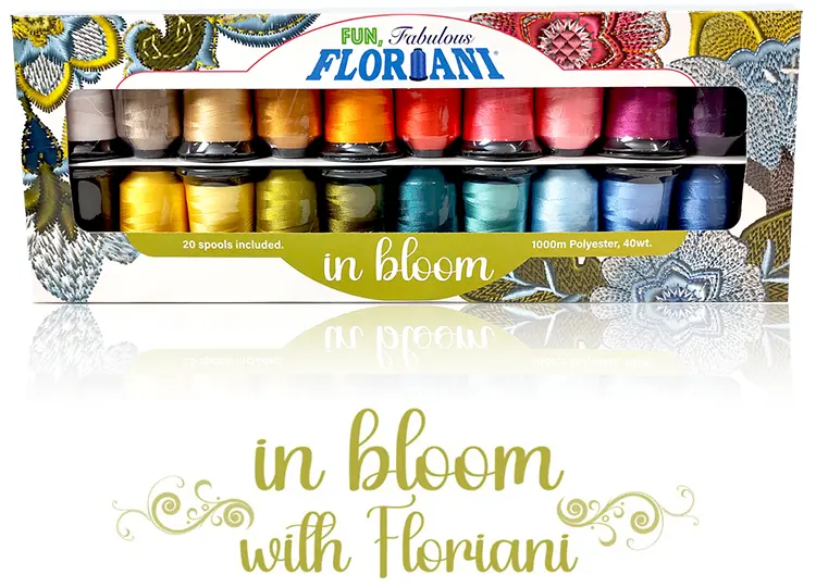 Floriani Thread  - In Bloom 20 ct set