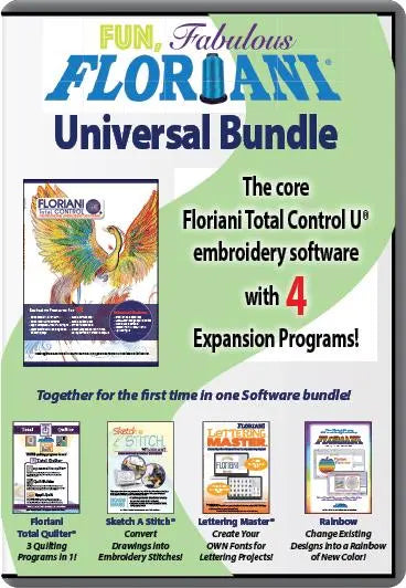 Floriani  Upgrades Fusion to FTC UNIVERSAL Software - Linda's Electric Quilters