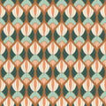 Florissima - Deco Shells - Coral 44" / 45" Fabric Per Yard