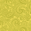 Flower Festival II - Paisley (Lime) 44" / 45" Fabric Per Yard
