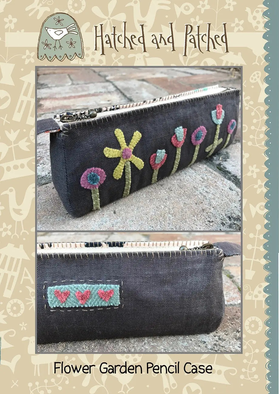 Flower Garden Pencil Case