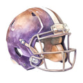 Football Helmet Fabric Panel 12