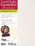 Foundation Paper Carol Doak
