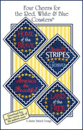 Four Cheers for the Red, White & Blue Coasters