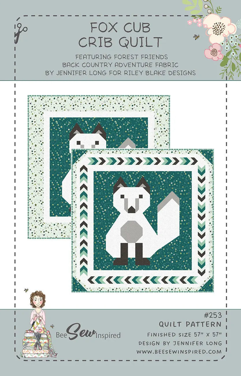 Fox Club Crib Quilt Pattern