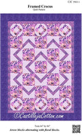 Framed Crocus Quilt Pattern