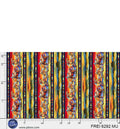 Free Rein Running Wild Border Stripe 44"/45" Cotton Fabric Per Yard