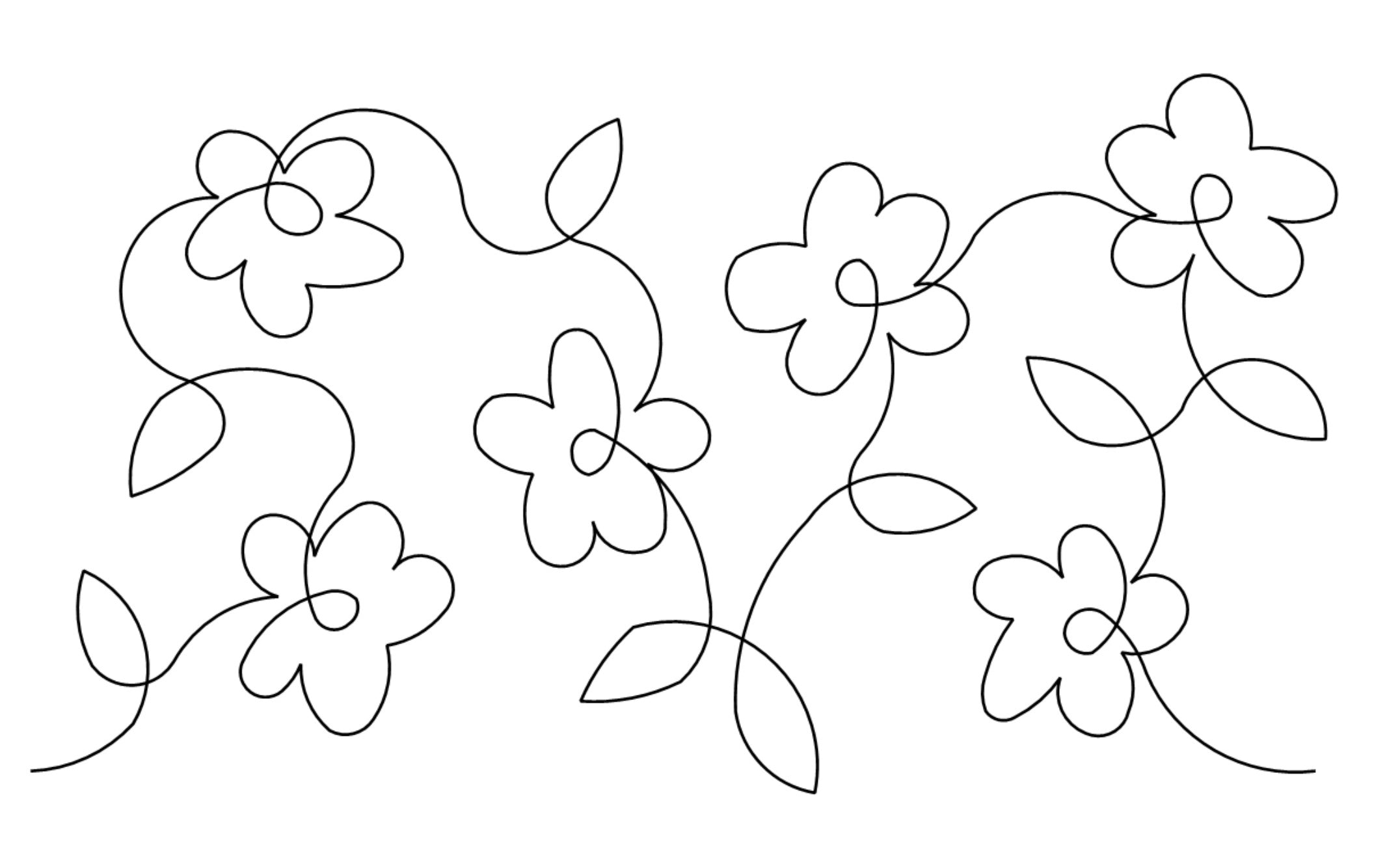Freehand Flowers Digital E2E