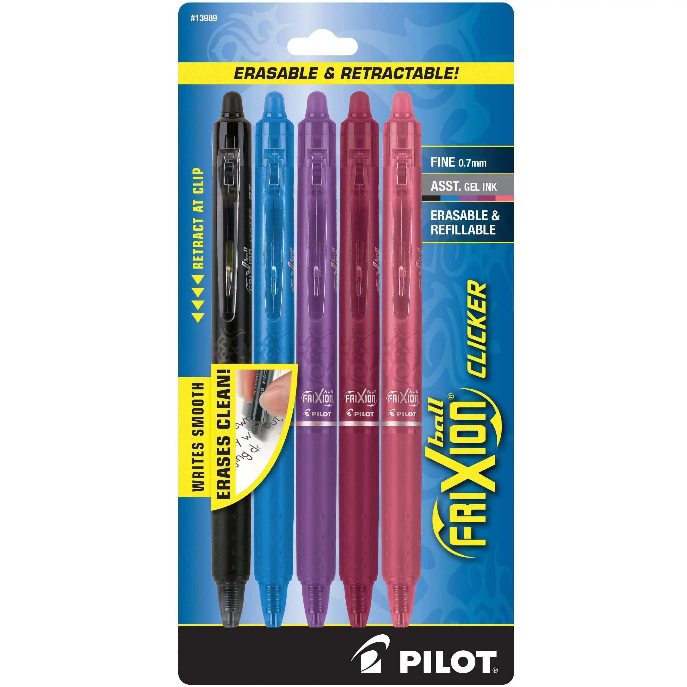 Frixion Clicker Assortment 5pk