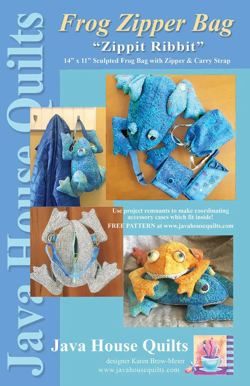 Frog Zipper Bag