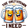 Funny Beer Quote Fabric Panel 13