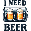 Funny Beer Quote Fabric Panel 14
