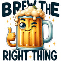 Funny Beer Quote Fabric Panel 16