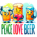Funny Beer Quote Fabric Panel 6