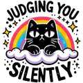 Funny Cat Lover Fabric Panel 7