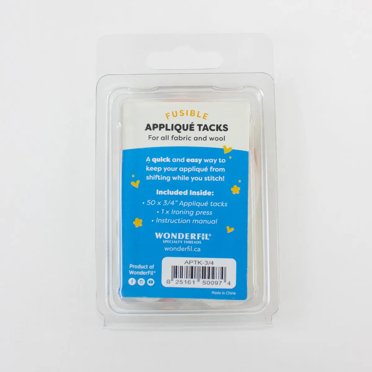 Fusible Applique Tacks