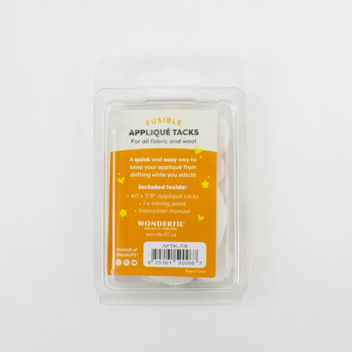 Fusible Applique Tacks