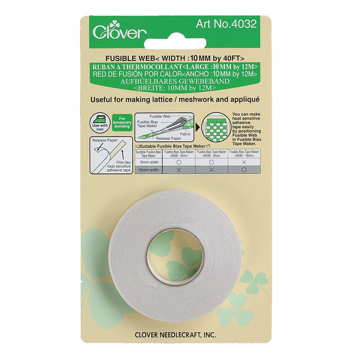 Fusible Web 10mm (3/4" x 40')
