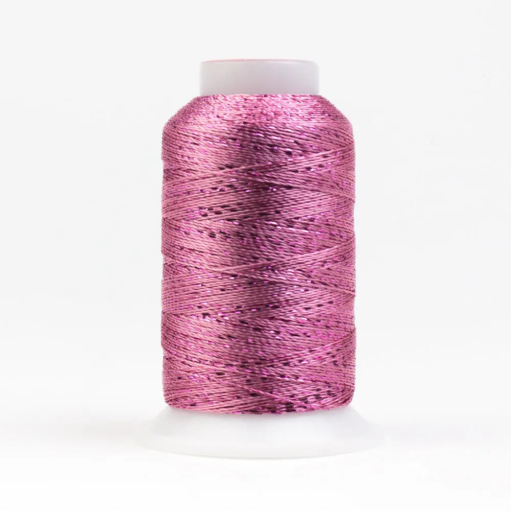 GM1201 - GlaMore™ 12wt Rayon and Metallic Baby Pink Thread