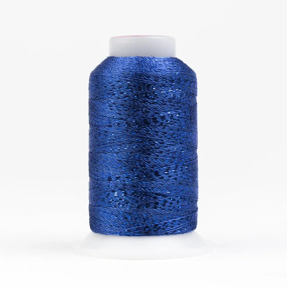 GM137 - GlaMore™ 12wt Rayon and Metallic True Blue Thread