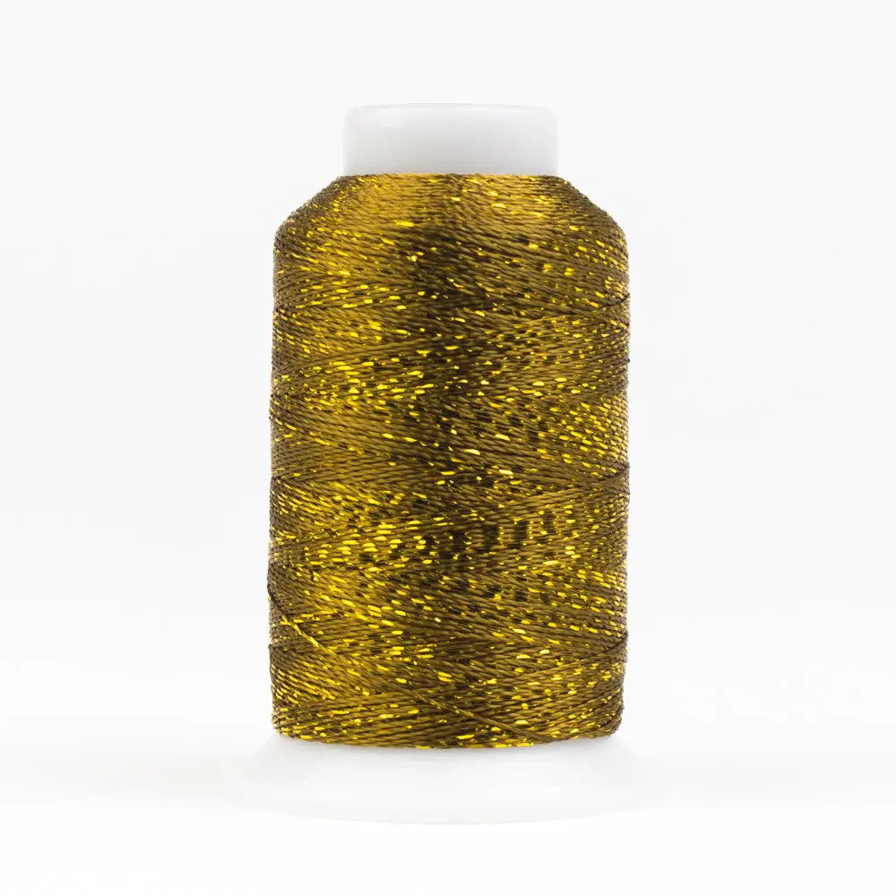 GM2124 - GlaMore™ 12wt Rayon and Metallic Amber Thread
