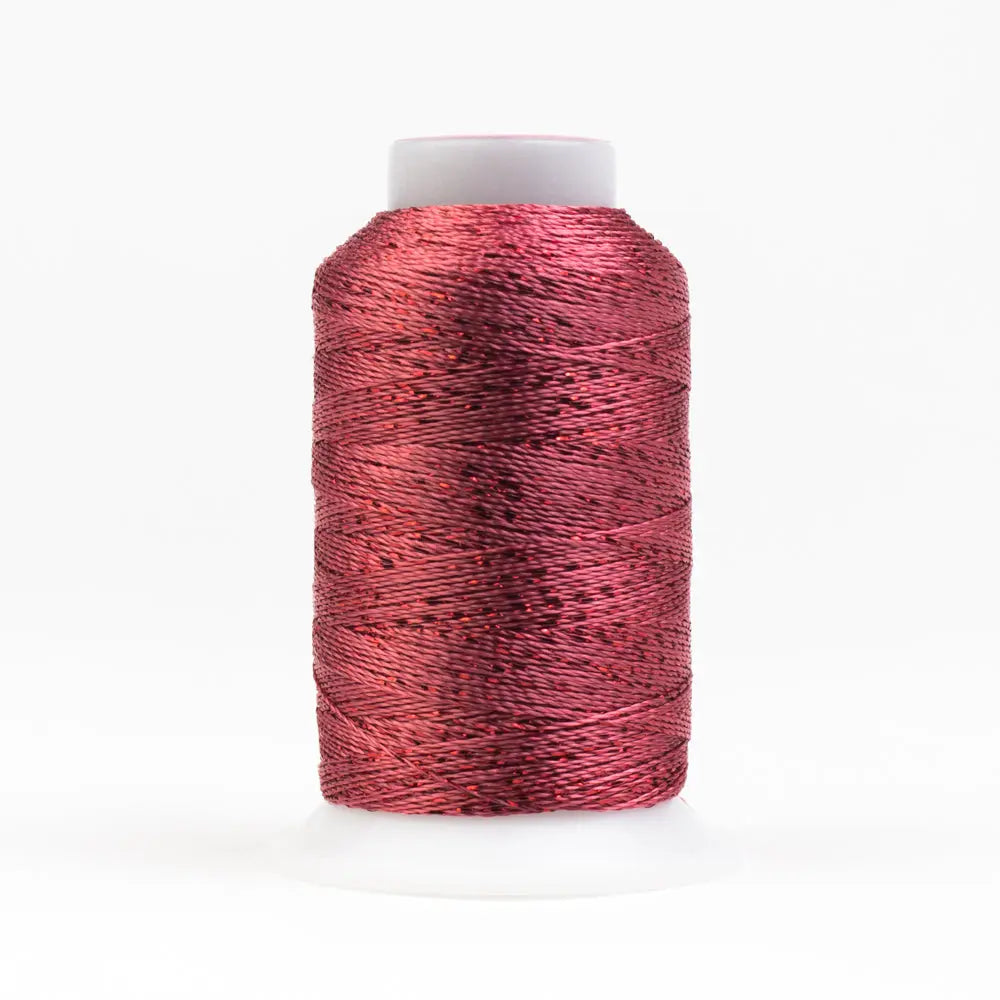 GM2514 - GlaMore™ 12wt Rayon and Metallic Coral Rose Thread