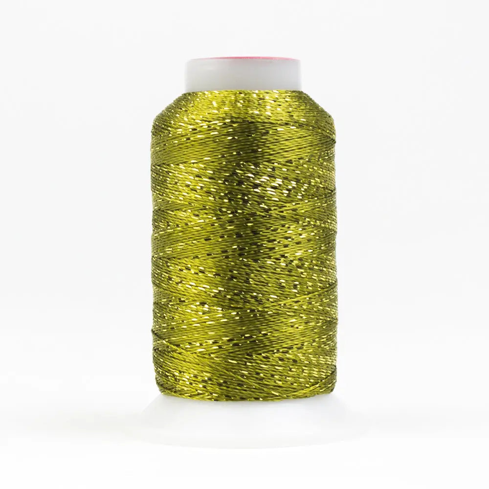 GM4120 - GlaMore™ 12wt Rayon and Metallic Olive Thread