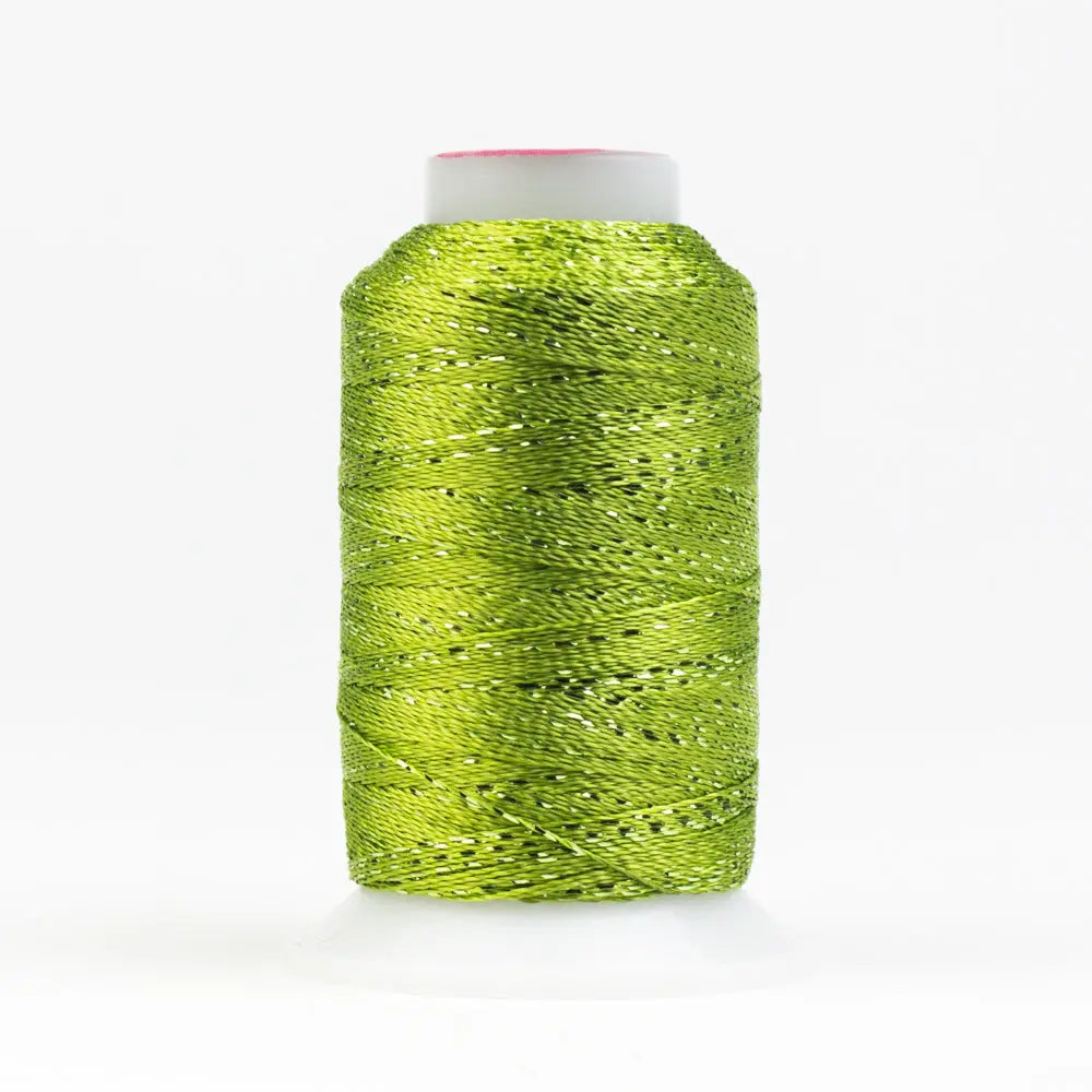 GM4149 - GlaMore™ 12wt Rayon and Metallic Macaw Green Thread