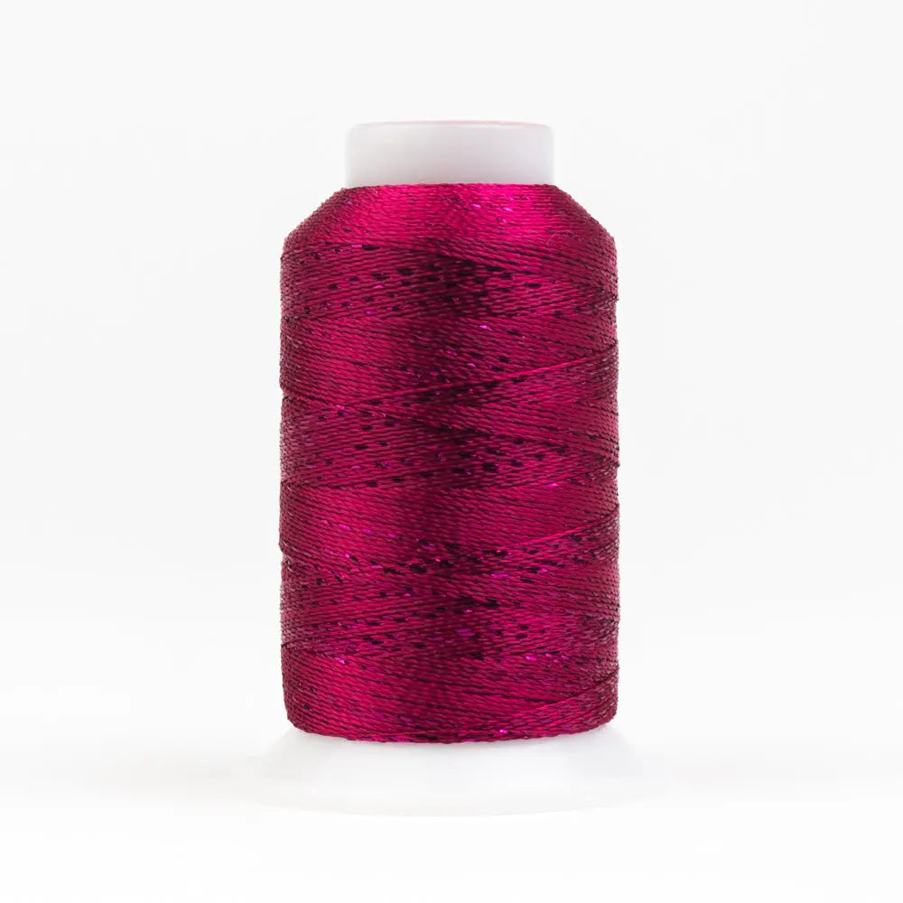 GM45 - GlaMore™ 12wt Rayon and Metallic Boysenberry Thread