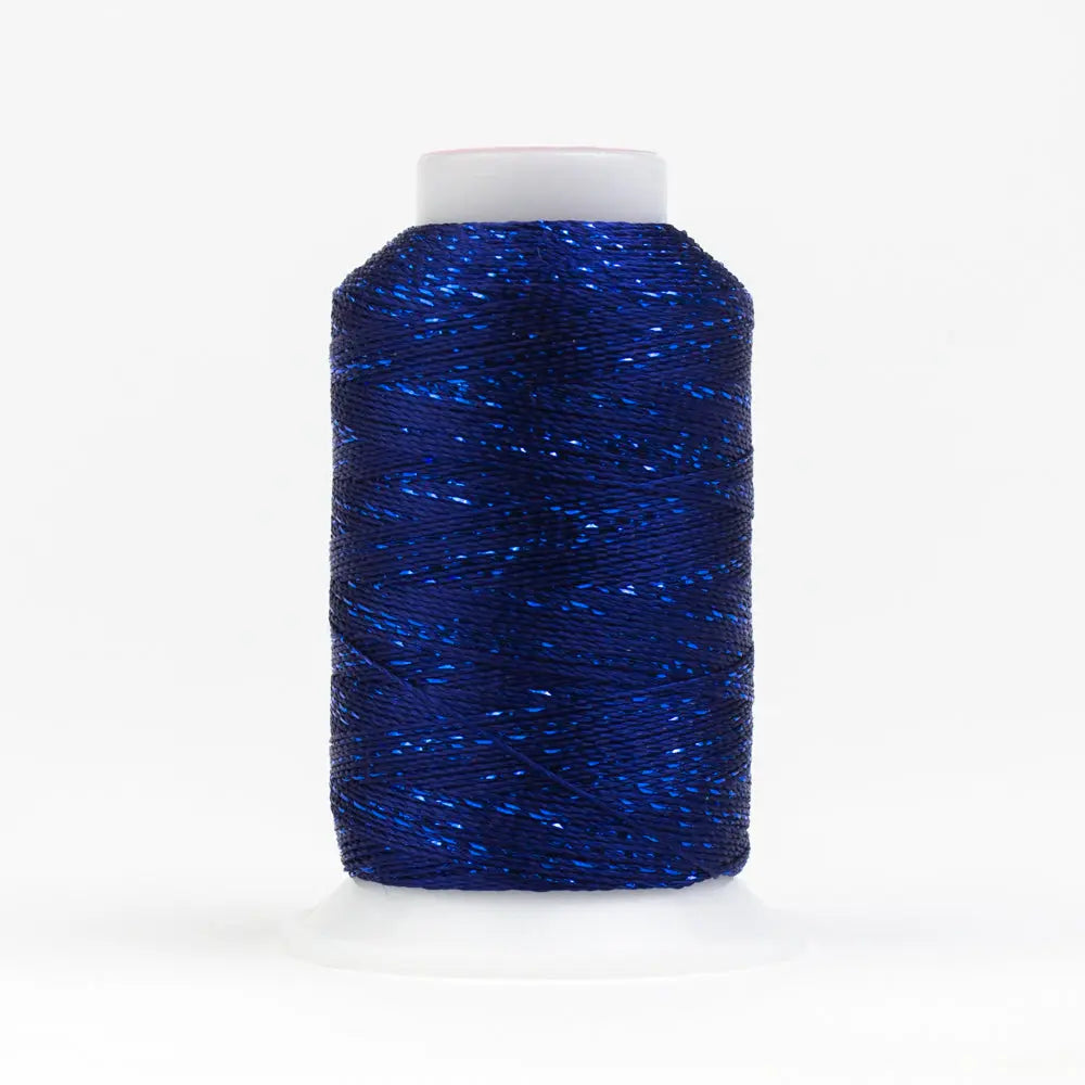 GM50 - GlaMore™ 12wt Rayon and Metallic Dark Blue Thread