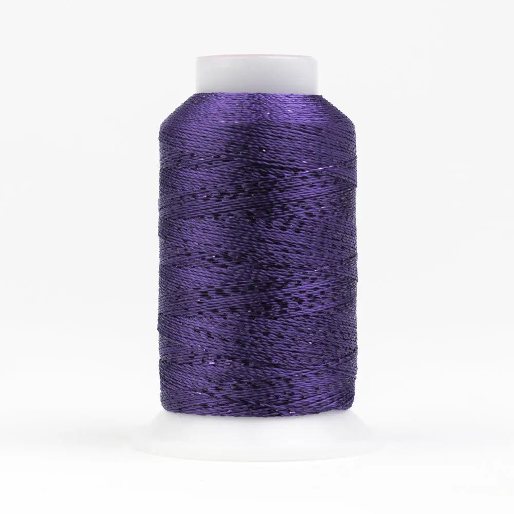 GM5118 - GlaMore™ 12wt Rayon and Metallic Prism Violet Thread
