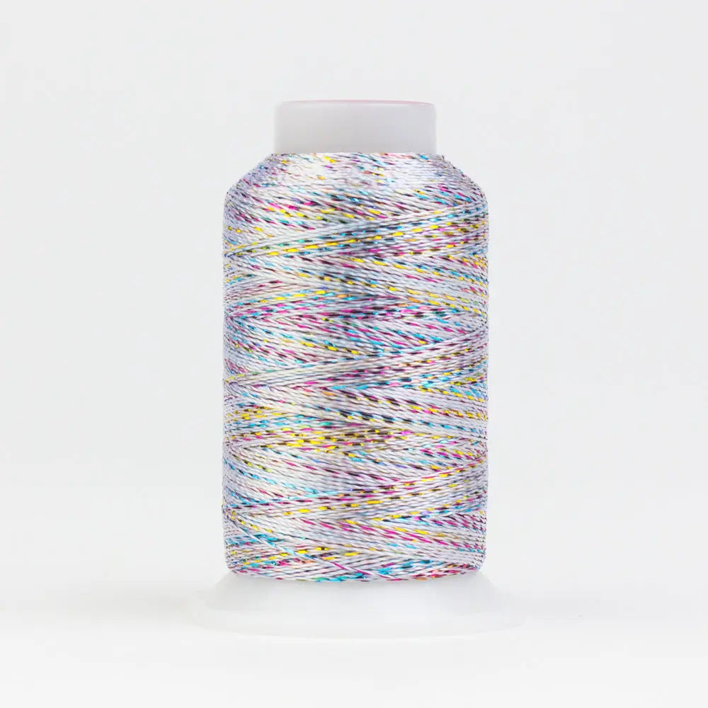 GM8201 - GlaMore™ 12wt Rayon and Metallic White Thread