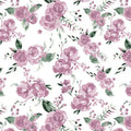 Garden Bouquet Quilting Cuddle Snow Fabric per yard