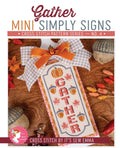 Gather Mini Simply Signs July 2024