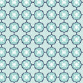 Gathering - Tiles - Aqua 44" / 45" Fabric Per Yard