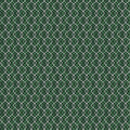 Geometric Metallic Green Merry Mix 43"/44" Cotton Fabric Per Yard