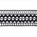 Geometric Venise Lace Trim, 2-inch X 5 Yards – Multi-Pattern Openwork Border