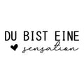 German Sayings Fabric Panel 10