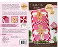 Gingerbread In-the-Hoop Table Runner Quilt Embroidery Design Set