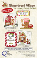 Gingerbread Village Accessory Fabric Packet