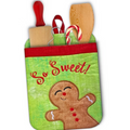Gingerbread Pot Holders In the Hoop Machine Embroidery Designs