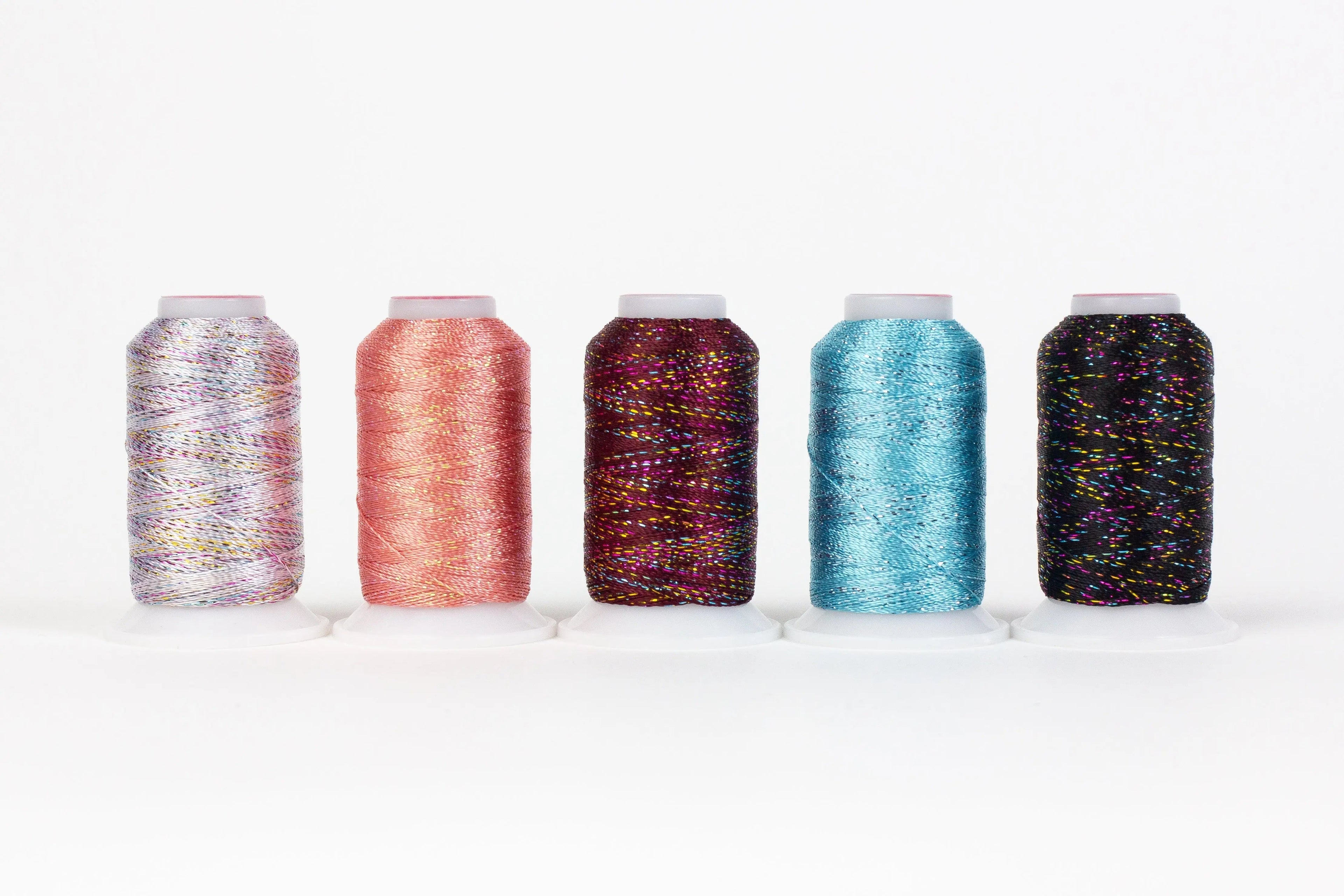 GlaMore™ 12wt Rayon and Metallic Thread - Packs