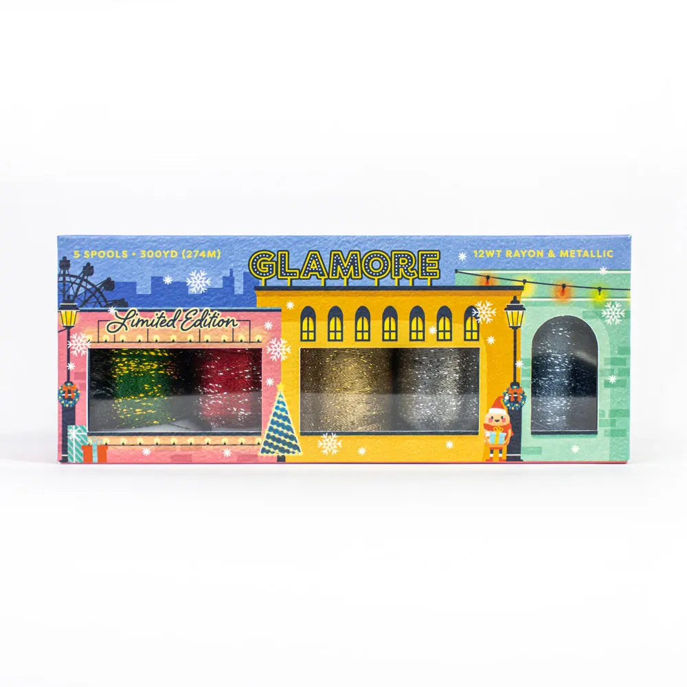 GlaMore™️ 12wt Rayon & Metallic Holiday Pack