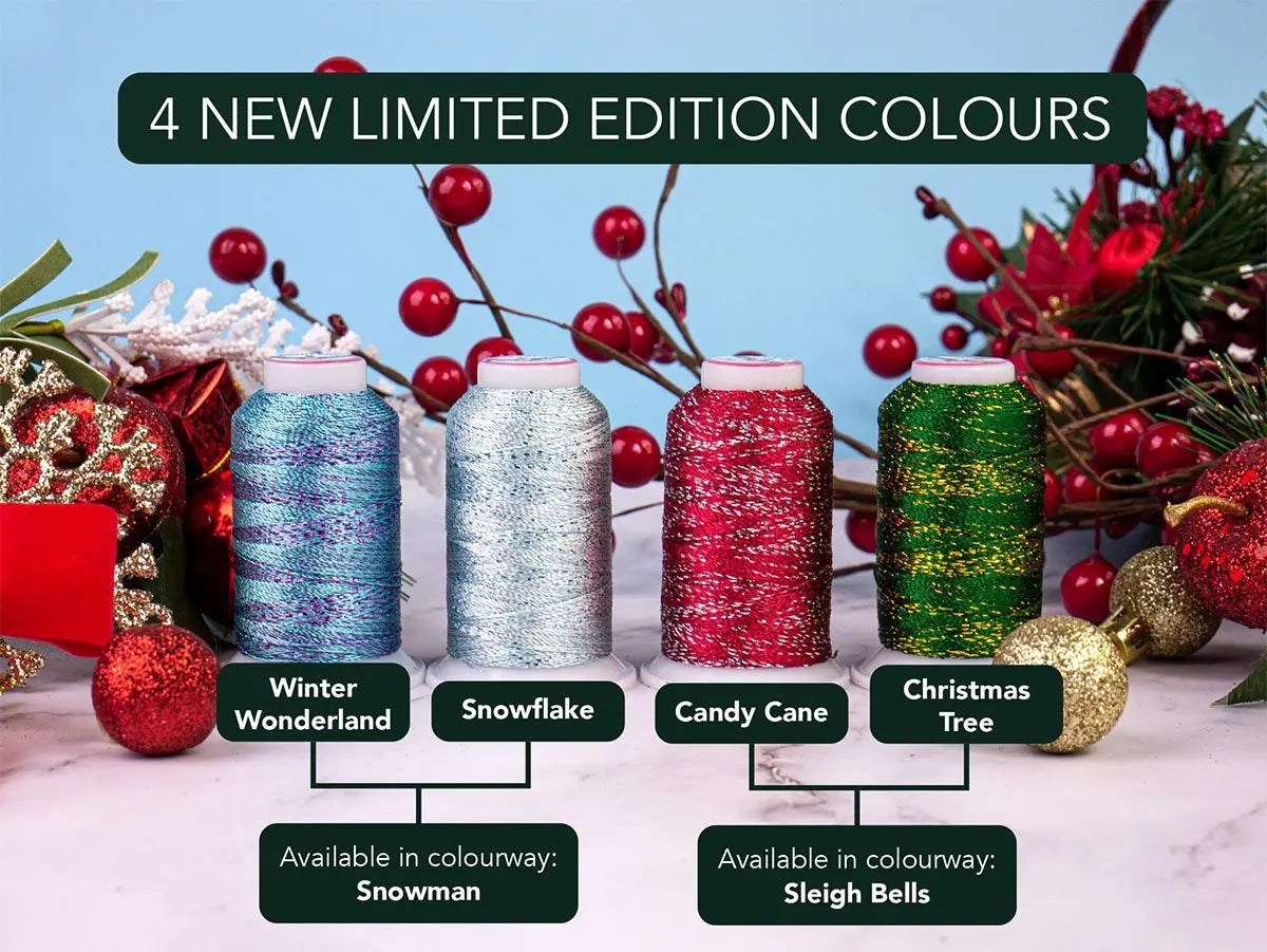 GlaMore™️ 12wt Rayon & Metallic Holiday Pack